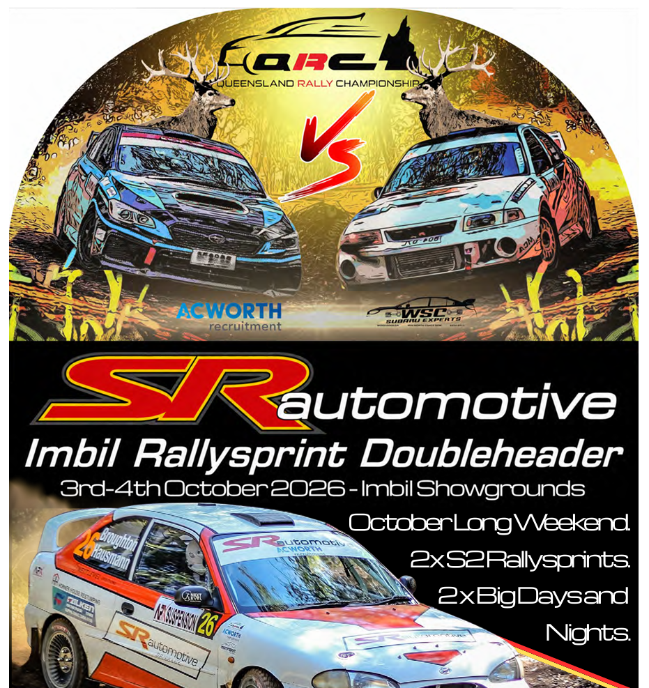 Imbil Rallysprint Double Header 2026 poster